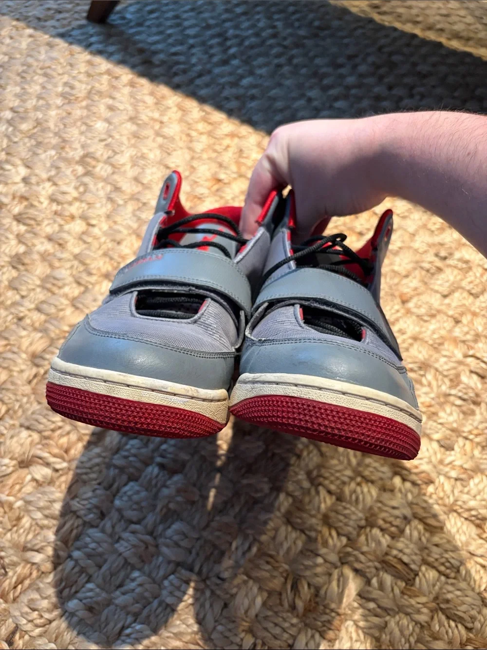 Jordan Flightclub 90’s Cool Grey Gym Red Black White Men’s Size 11